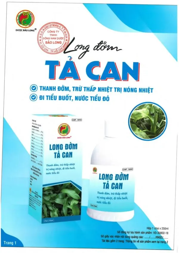 Long Đởm Tả Can