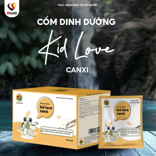 Cốm dinh dưỡng Kid love Canxi