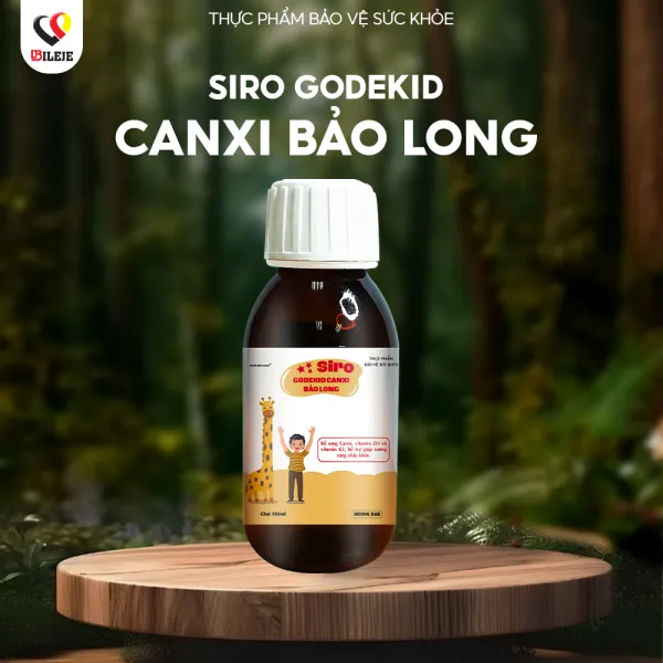 Health supplement GODEKID CALCIUM BAO LONG SYRUP